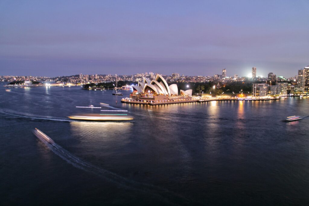 10 places to visit, Sydney, Australia, Night view