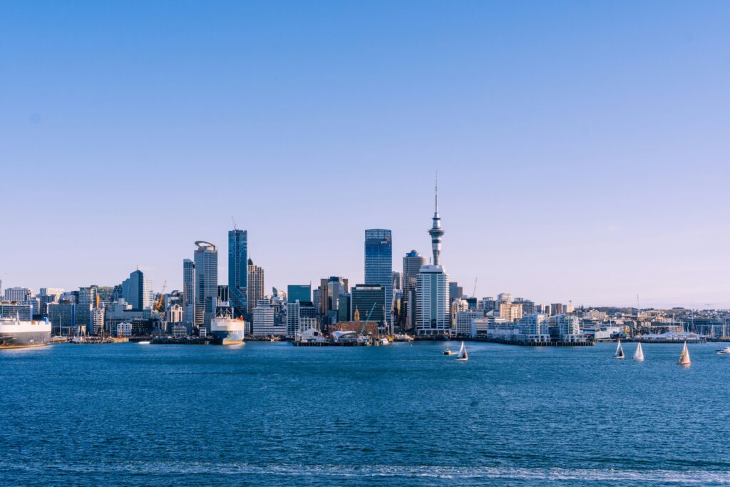 10 places to visit, Auckland, New Zealand Cityscape in Daylight